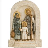 Pannello in bassorilievo Sacra Famiglia