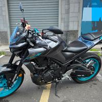 Yamaha mt-03 2024 midnight cyan