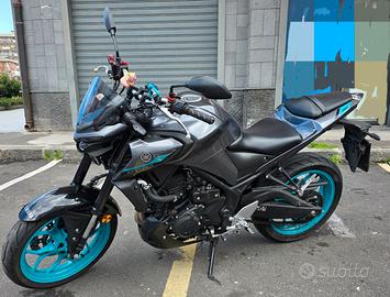 Yamaha mt-03 2024 midnight cyan