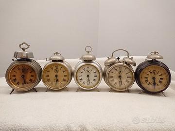 Orologi Sveglie da tavolo lotto 5 pezzi