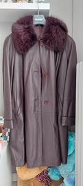 Cappotto in vera pelle 
