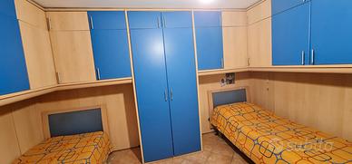 Camera ragazzi con doppio ponte