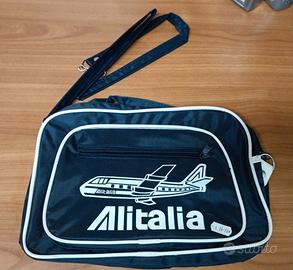 Alitalia borsa anni 70 vintage originale