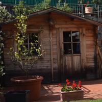 casetta da giardino in legno