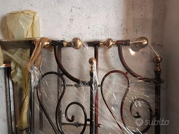 letto ferro battuto 