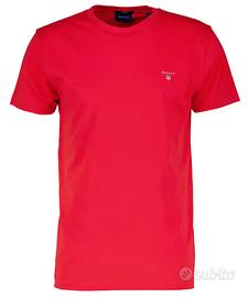 Nuova t-shirt uomo GANT Bright Red taglia L