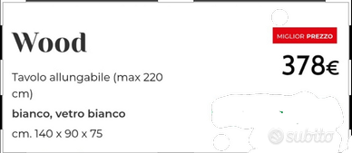Tavolo "wood"