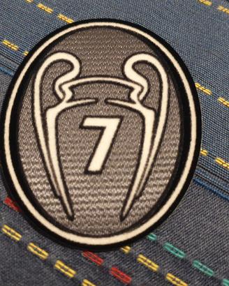 Toppa / Patch numero 7 grigio per maglia Milan