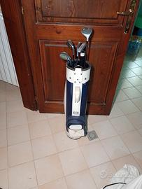 Set di mazze junior da golf completa di borsone