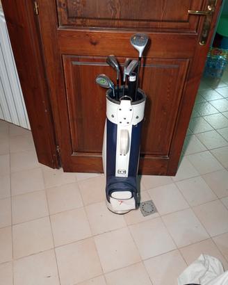 Set di mazze junior da golf completa di borsone