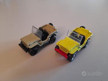 nr. 2 Jeep Willys Matchbox in scala piccola