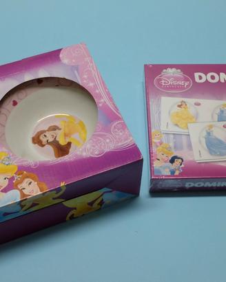 Set porcellana colazione domino principesse Disney