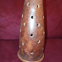 Lampada etnica per candela in ceramica dalla Greci