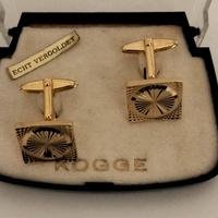 Gemelli Vintage KOGGE "Echt Vergoldet" - Placcati 