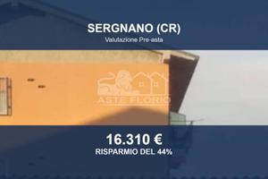Immobile in asta di 45 m² con box auto a Sergnano