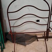 Letto artigianale in ferro