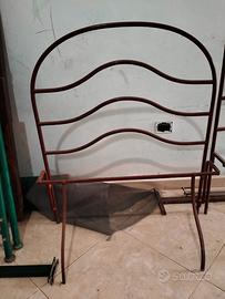 Letto artigianale in ferro