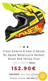 Casco O'neal 2 series Tg.XXL Nuovo!