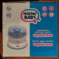 Sterilizzatore elettrico a vapore Mister Baby