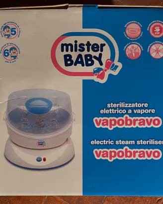 Sterilizzatore elettrico a vapore Mister Baby
