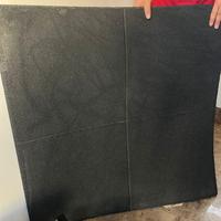 4 pezzi gommato 100x100 2 cm per stazione stacchi