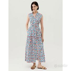 Abito Marella Tequila Maxi Dress Cotone tg. 42