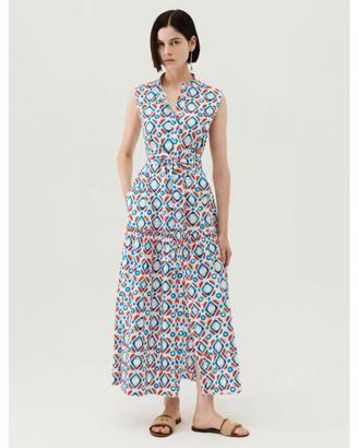 Vestito Marella Tequila Maxi Dress Cotone tg. 42