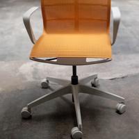 Sedia ufficio giallo