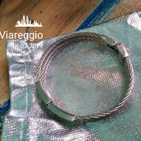 Bracciale acciaio uomo