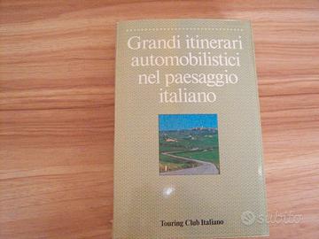 Libro anno 1988 TCI Grandi itinerari automobilisti