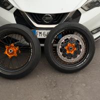 Cerchi Faba motard 17 KTM NO DISCO