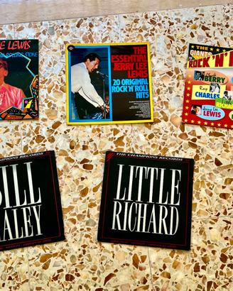 Rock anni ’50 - 5 LP 33 giri, Jerry Lee Lewis +