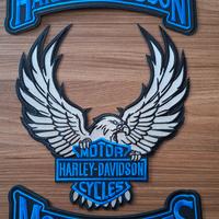 Set 3 patch harley davidson 