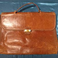 BORSA THE BRIDGE ORIGINALE IN PELLE CARTELLA VINTA