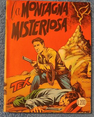 Tex spillato n° 15 aut. 478 la montagna misteriosa
