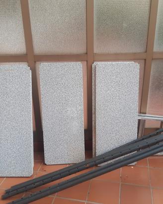 Scaffale metallo altezza 295cm con 11 ripianie e