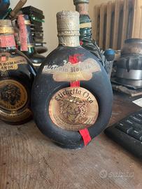 Etichetta oro vecchia romagna Brandy