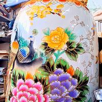 Imponente Vaso Cinese in Porcellana 