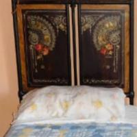 letto in ferro battuto 1900