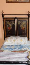 letto in ferro battuto 1900