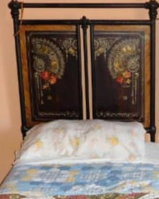 letto in ferro battuto 1900