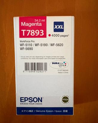 Cartuccia magenta XXL stampante EPSON