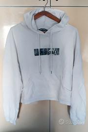Felpa bianca ragazza donna L Tally Weijl hoodies Abbigliamento e Accessori In vendita a Trapani