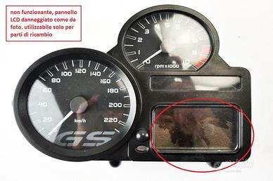 BMW R1200 GS ADVENTURE 04 07 strumentazione NO FUN