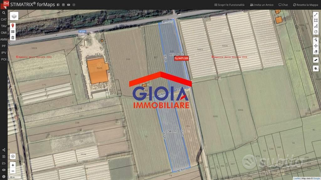 Terreno di 14940 m² a Mondragone - Vista 2