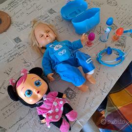 Cicciobello bua set completo+ bambola Cry Baby