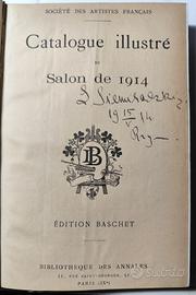  " Catalogue Illustre du Salon de 1914 " Paris