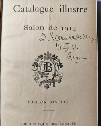  " Catalogue Illustre du Salon de 1914 " Paris