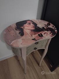 Mobiletto rosa vintage 