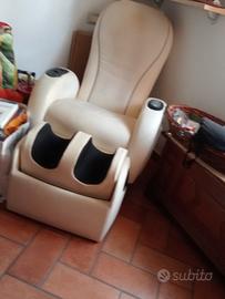 poltrona elettrica massaggiante